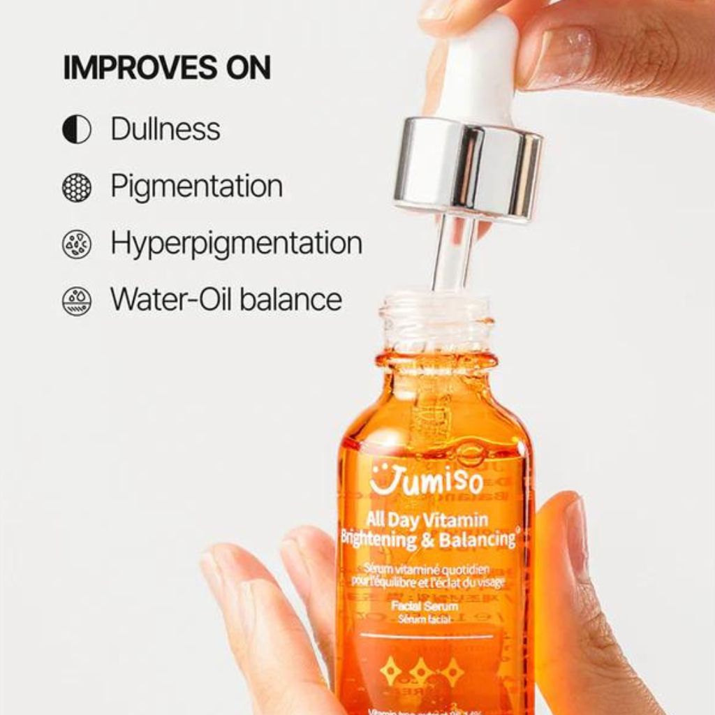 Jumiso All Day Vitamin Brightening & Balancing Facial Serum 30ml