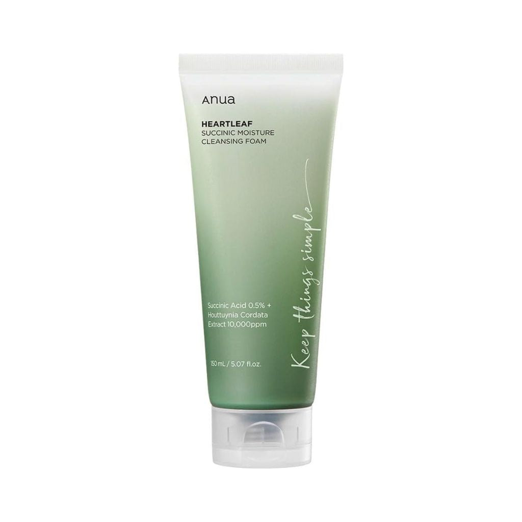 ANUA Heartleaf Succinic Moisture Cleansing Foam 150ml