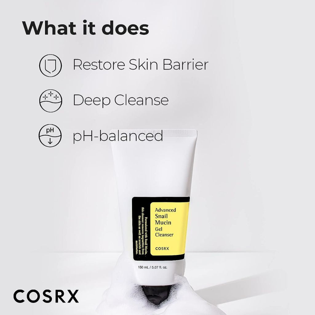 COSRX Advanced Snail Mucin Gel Cleanser (150ml)