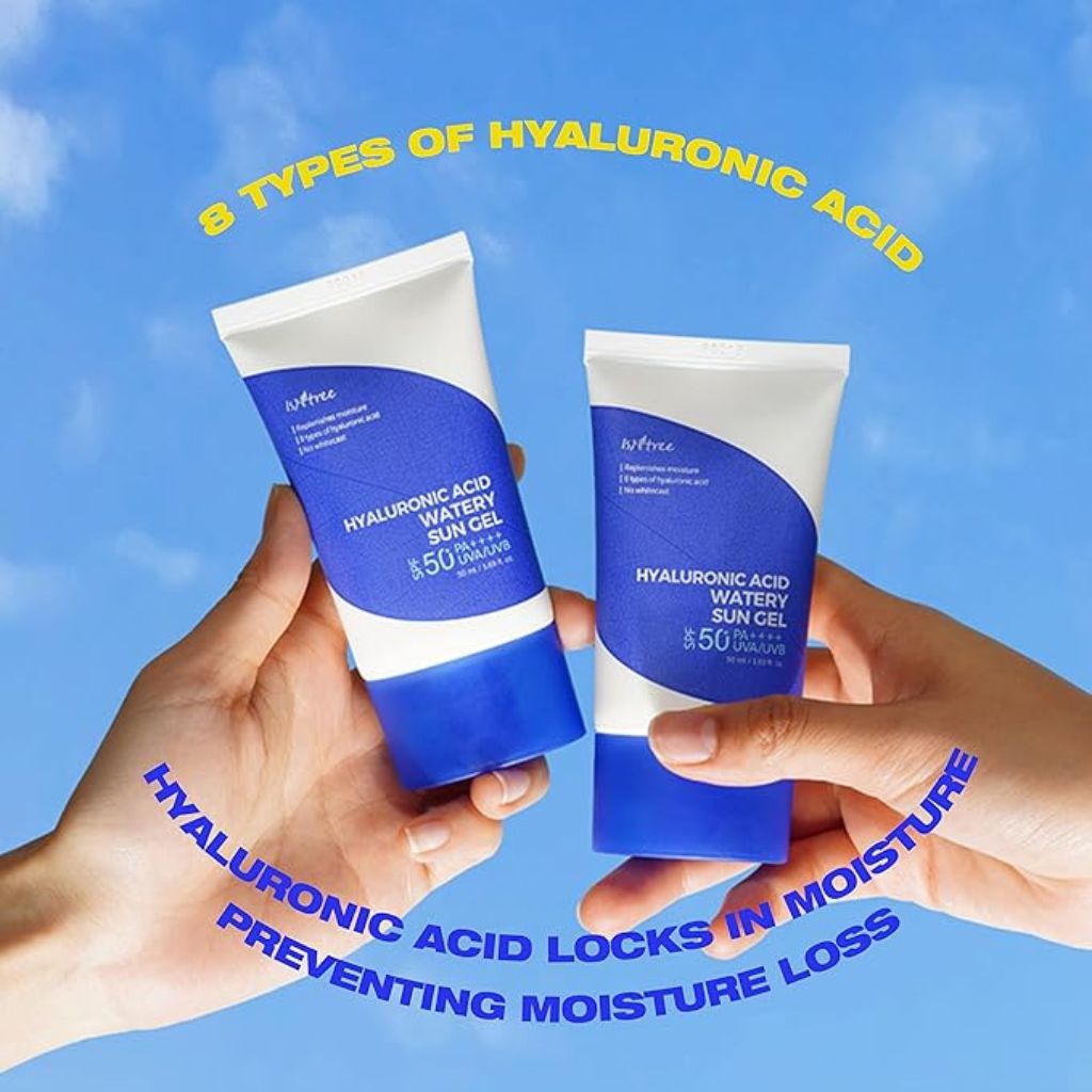 ISNTREE Hyaluronic Acid Watery Sun Gel Twin Pack