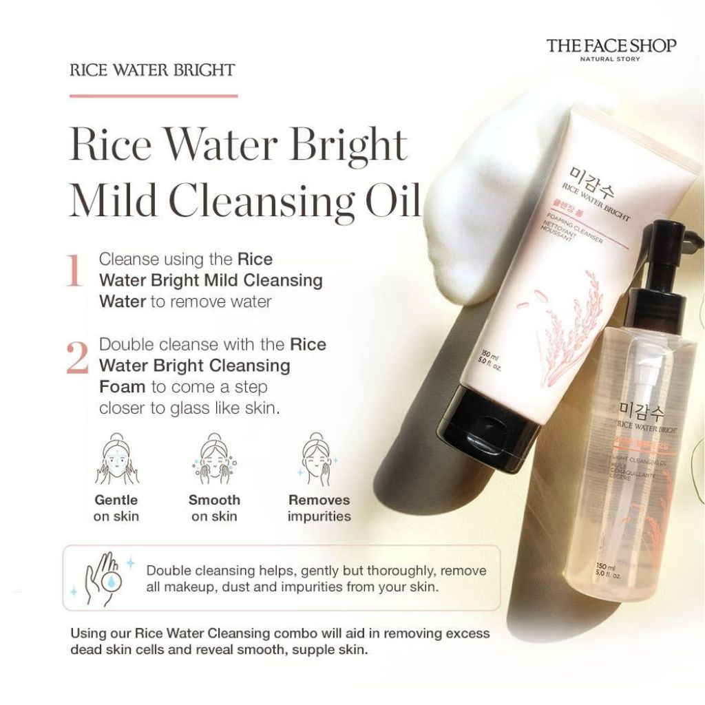 The Face Shop Rice Water Bright Light Cleansing Oil 150ml