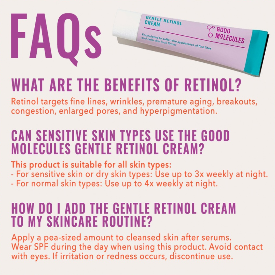 Good Molecules Gentle Retinol Cream (30ml)