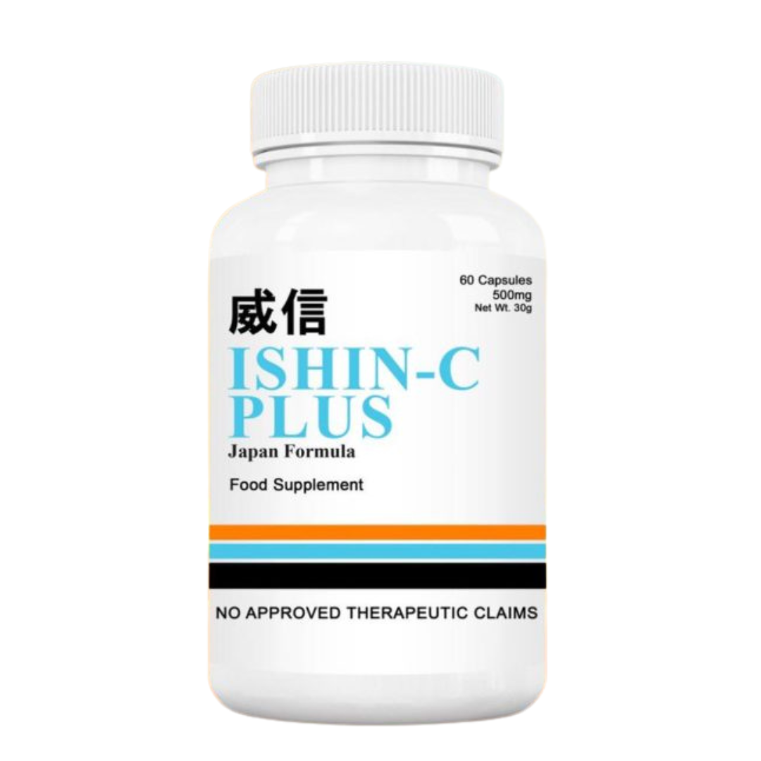 Ishin C-Plus Vitamin C and Fiber Supplement 500mg (60 capsules)