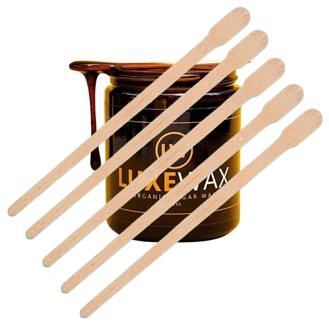 Luxewax Organic Sugar Wax Eyebrow Applicator (5pcs)
