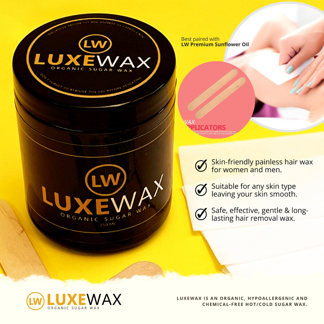 Luxewax Organic Sugar Wax Kit
