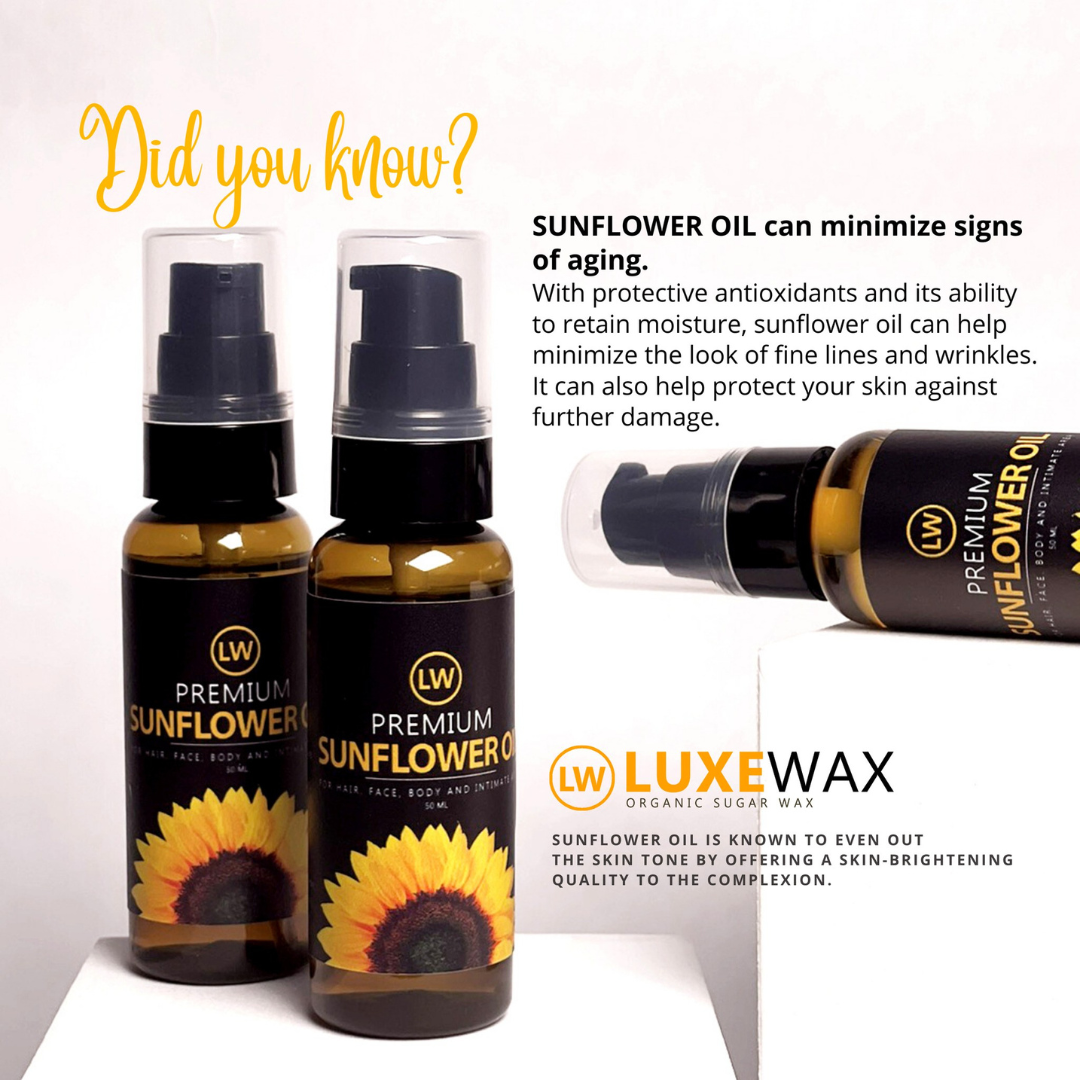 Luxewax Sunflower Premium Oil (50ml)