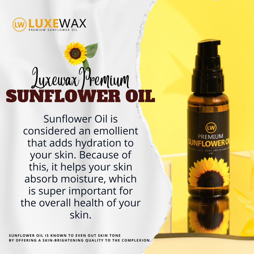 Luxewax Sunflower Premium Oil (50ml)