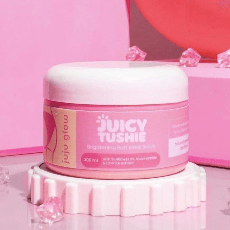 Juicy Tushie Brightening Butt Mask Scrub (300ml) - bluelily.me